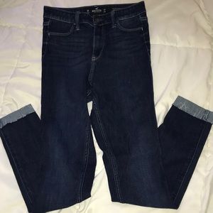 Hollister super high rise skinny jeans